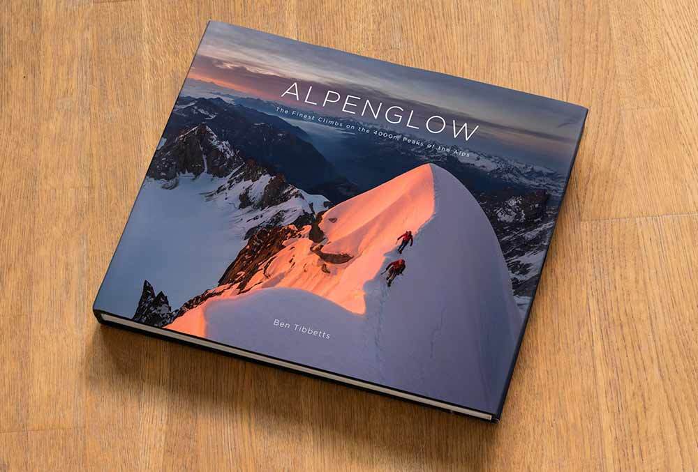 Climber Alpenglow