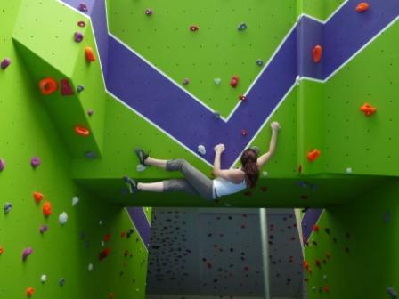You need to train while you're pumped to build endurance - try sets of six boulder problems at a grade or two below your on-sight level and you should be dropping the last moves.